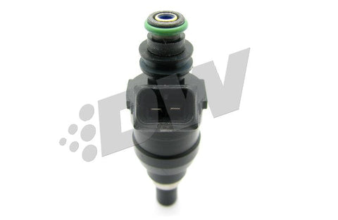 DeatschWerks Mitsubishi 90-01 3000GT 3.0TT 800cc Low Impedance Top Feed Injectors (Matched Set of 6) - 42M-02-0800-6