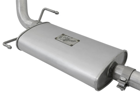 aFe Scorpion 2-1/2in Alum Steel Cat-Back Exhaust w/ Polished Tips 07-17 Toyota FJ Cruiser V6 4.0L - 49-06039-P