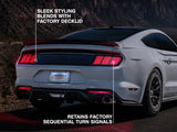 Raxiom 15-22 Ford Mustang Profile LED Tail Lights - Gloss Black Housing (Smoked Lens) - 402183