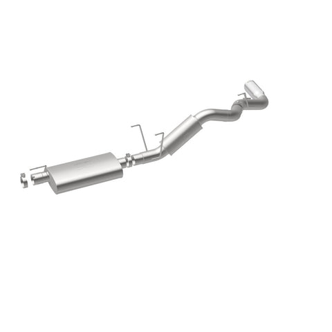 MagnaFlow Cat-Back, SS, 4in, Single Pass Side Rear Exit 5in Tip 14-15 Ram 2500 6.4L V8 CC LB/MC SB - 19200