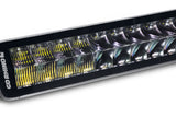 Go Rhino Xplor Blackout Series Dbl Row LED Light Bar (Side/Track Mount) 32in. - Blk - 753003011CDS
