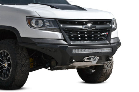 Addictive Desert Designs 17-18 Chevy Colorado Stealth Fighter Front Bumper w/ Winch Mount - F371202740103