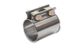 Vibrant TC Series Heavy Duty SS Exhaust Sleeve Butt Joint Clamp for 3.5in O.D. Tubing - 1177