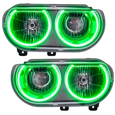 Oracle 08-14 Dodge Challenger SMD HL (Non-HID) - ColorSHIFT w/ BC1 Controller - 7720-335