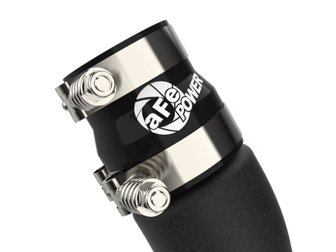 aFe 16-19 RAM 1500 V6 3.0L (TD) BladeRunner 3in Aluminum Hot Charge Pipe - Black - 46-20498-B