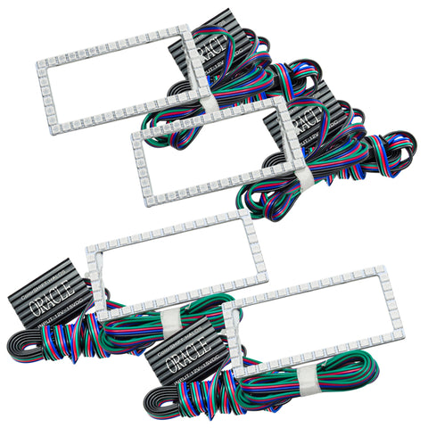 Oracle Ford F-150 15-17 Projector Headlight Halo Kit - ColorSHIFT w/o Controller - 3957-334