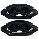 Power Stop 11-18 Ram 1500 Front Black Calipers - Pair (w/Bracket) - S5054BLK