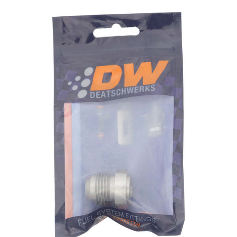 DeatschWerks 10AN Male Flare Stainless Steel Weld On Fitting - 6-02-0745
