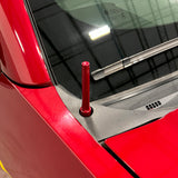 Wehrli 07.5-19 Chevrolet 6.6L Duramax Billet TIG Torch Stubby Antenna - Gloss White - WCF100041-GW