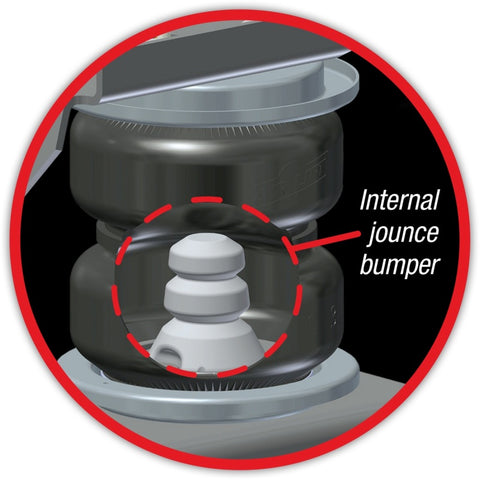 Air Lift Replacement Air Spring - Loadlifter 5000 Ultimate Bellows Type w/ internal Jounce Bumper - 84235