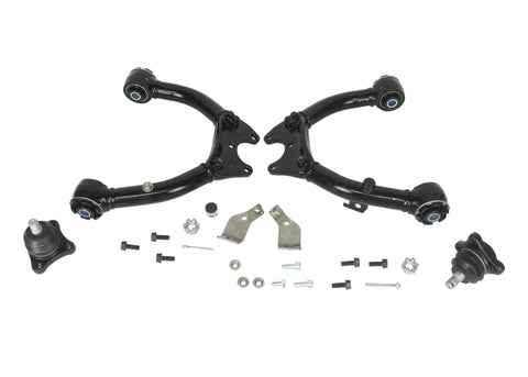 Whiteline 2001-2006 Mitsubishi Montero Front Upper Control Arm - Fixed Offset - - KTA336