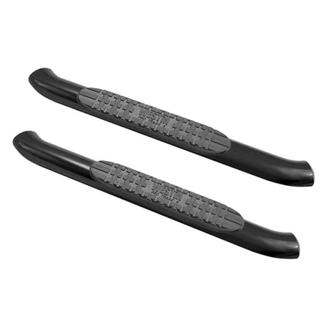 Westin 18-20 Jeep Wrangler JL 2DR PRO TRAXX 4 Oval Nerf Step Bars - Textured Black - 21-24055