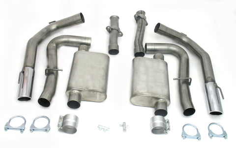 JBA 99-04 Ford Mustang Cobra IRS 4.6L 4V 409SS Dual Rear Exit Cat-Back Exhaust - 40-2625