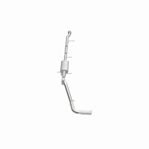 Magnaflow 14 Chevy Silverado V8 5.3L CC/EC Cab Single P/S Rear Exit Stainless Cat Back Perf Exhaust - 15267