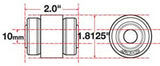 SPC Performance xAxis Jeep TJ FUCA - 15613