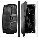 xTune Chevy Suburban/GMC Yukon/Yukon Denali 07-14 LED Tail Lights Smoked ALT-JH-CSUB07-LED-G2-SM - 9033933