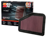 K&N 06 Holden Commodore VE Drop In Air Filter - 33-2919