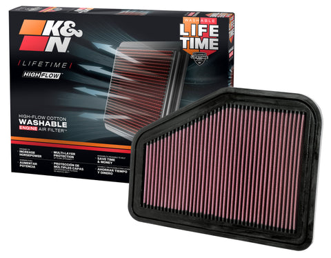 K&N 06 Holden Commodore VE Drop In Air Filter - 33-2919