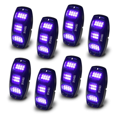Oracle Underbody RGB+W Wheel Well Rock Light Kit - 8 PCS - ColorSHIFT - 5895-339-8