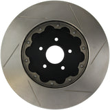 StopTech 09-11 Nissan GT-R Front Right Slotted Bare Iron 380x34mm Aero-Rotor Kit - 129.42104.14