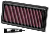 K&N 08-09 Harley Davidson XR1200 74 CI / 10-12 XR1200X Sportster 74 CI Replacement Air Filter - HD-1208