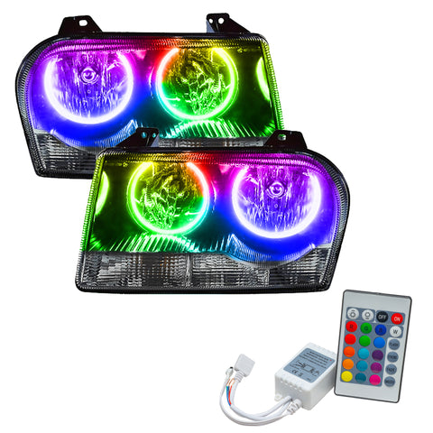 Oracle 05-10 Chrysler 300 V6 SMD HL - ColorSHIFT w/ Simple Controller - 7016-504