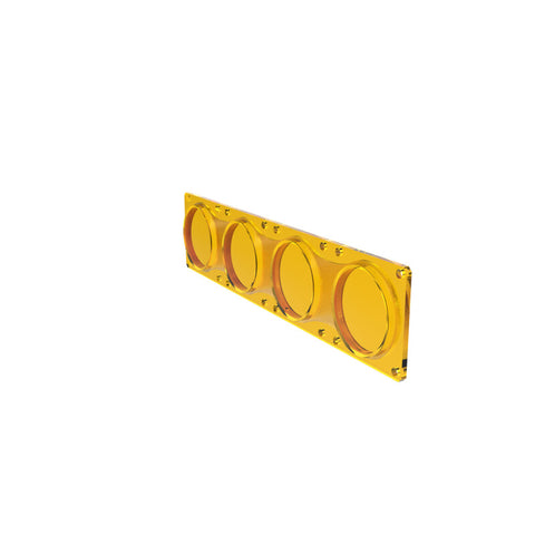 KC HiLiTES FLEX ERA LED Performance Yellow Spot Beam Lens for Light Bars - 4272