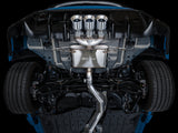 AWE Tuning 2023 Honda Civic Type R FL5 Touring Edition Exhaust w/ Triple Chrome Silver Tips - 3015-52287