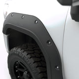 EGR 2020 GMC Sierra HD Bolt-On Style Black Fender Flare - Set - 791954