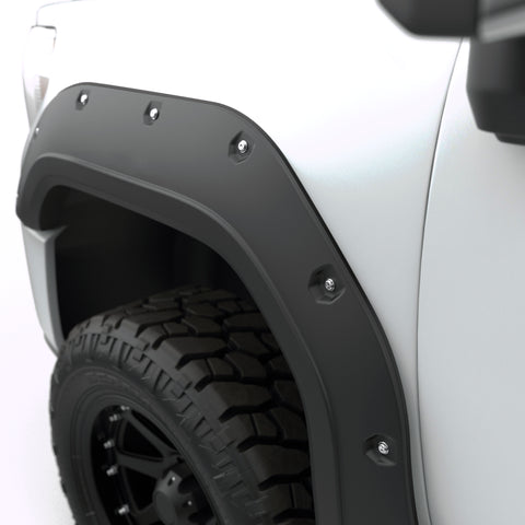 EGR 2020 GMC Sierra HD Bolt-On Style Black Fender Flare - Set - 791954