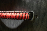 Fishbone Offroad 97-06 Jeep Wrangler Paracord Door Handles - Black/Red - FB55286