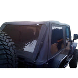Rampage 1997-2006 Jeep Wrangler(TJ) Excludes LJ Unlimited Frameless Soft Top Kit - Black Diamond - 109735