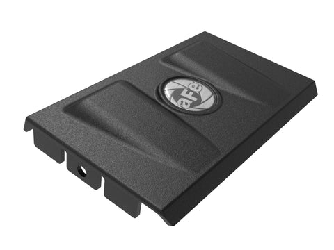 aFe Rapid Induction Intake System Cover, Black, 19-20 Ford Edge Ecoboost V6 2.7L (tt) - 52-10003C