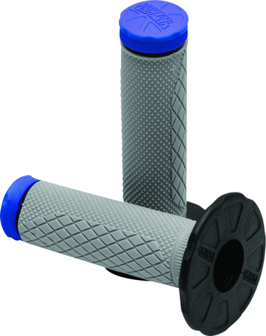 ProTaper Tri Density Full Diamond MX Grips - Blue - 024873