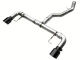 AWE Tuning 19-23 BMW 330i / 21-23 BMW 430i Base G2X Track Edition Axle-Back Exhaust - Diamond Black - 3020-33429