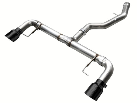 AWE Tuning 19-23 BMW 330i / 21-23 BMW 430i Base G2X Track Edition Axle-Back Exhaust - Diamond Black - 3020-33429