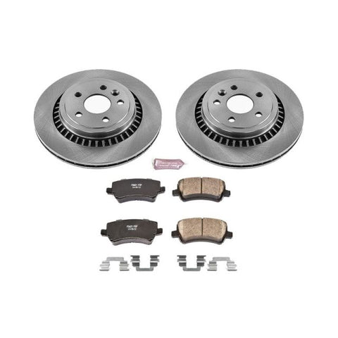 Power Stop 10-17 Volvo XC60 Rear Autospecialty Brake Kit - KOE5705