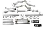 aFe MACHForce XP 3in 409-SS Exhaust Cat-Back 2017 Ford F-150 Raptor V6-3.5L (tt) w/ Black Tip - 49-43045-B