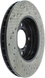 StopTech Drilled Sport Brake Rotor - 128.34018R