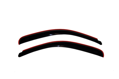 AVS 05-18 Nissan Frontier King Cab Ventvisor In-Channel Window Deflectors 2pc - Smoke - 192436