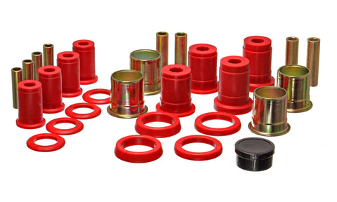 Energy Suspension 75 Chevy Monza/Vega Red Rear Control Arm Bushing Set - 3.3140R