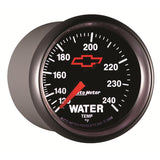 Autometer Sport-Comp II 2-1/16in 120-240 Deg Mechanical Water Temp Gauge - Bowtie Black - 3632-00406