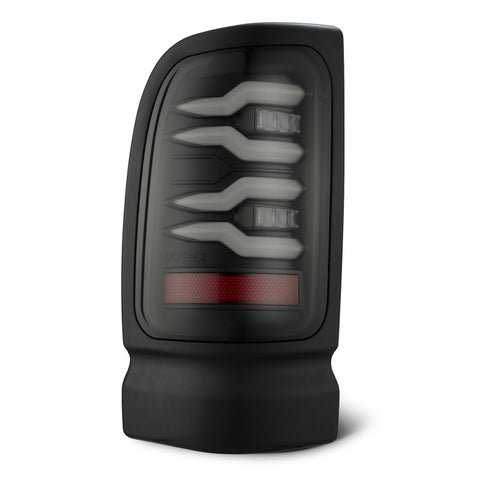 AlphaRex 94-01 Dodge Ram 1500/2500/3500 LUXX-Series LED Tail Lights - Black - 643002