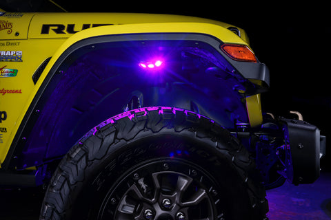 Oracle Underbody RGB+W Wheel Well Rock Light Kit - 4 PCS - ColorSHIFT - 5895-339