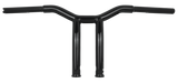 Burly Brand Dominator Raked Bar 10in - Matte Black - B12-6051SB