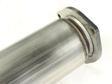 aFe Atlas 5in DPF-Back Aluminized Steel Exh Sys Ford Diesel Trucks 11-14 v8-6.7L td wrinkled blk tip - 49-03055-B