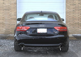 AWE Tuning Audi B8 A5 2.0T Touring Edition Exhaust - Dual Outlet Polished Silver Tips - 3015-32022