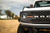 DV8 Offroad 2021-2025 Ford Bronco Black Headlights - HLCBR-01
