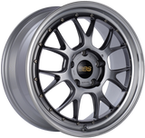 BBS LM-R 19x8.5 5x130 ET55 CB71.6 Diamond Black Center Diamond Cut Lip Wheel - LM309DBPK