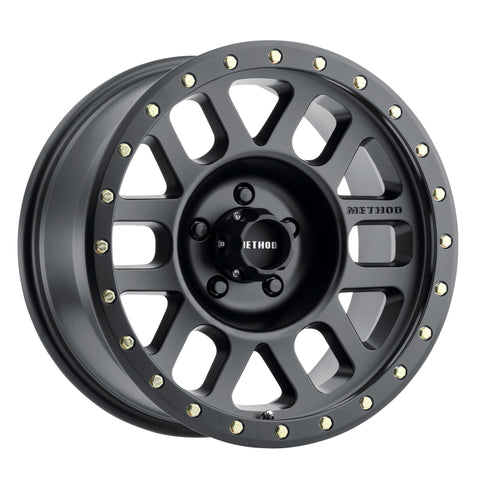 Method MR309 Grid 18x9 0mm Offset 5x150 116.5mm CB Matte Black Wheel - MR30989058500